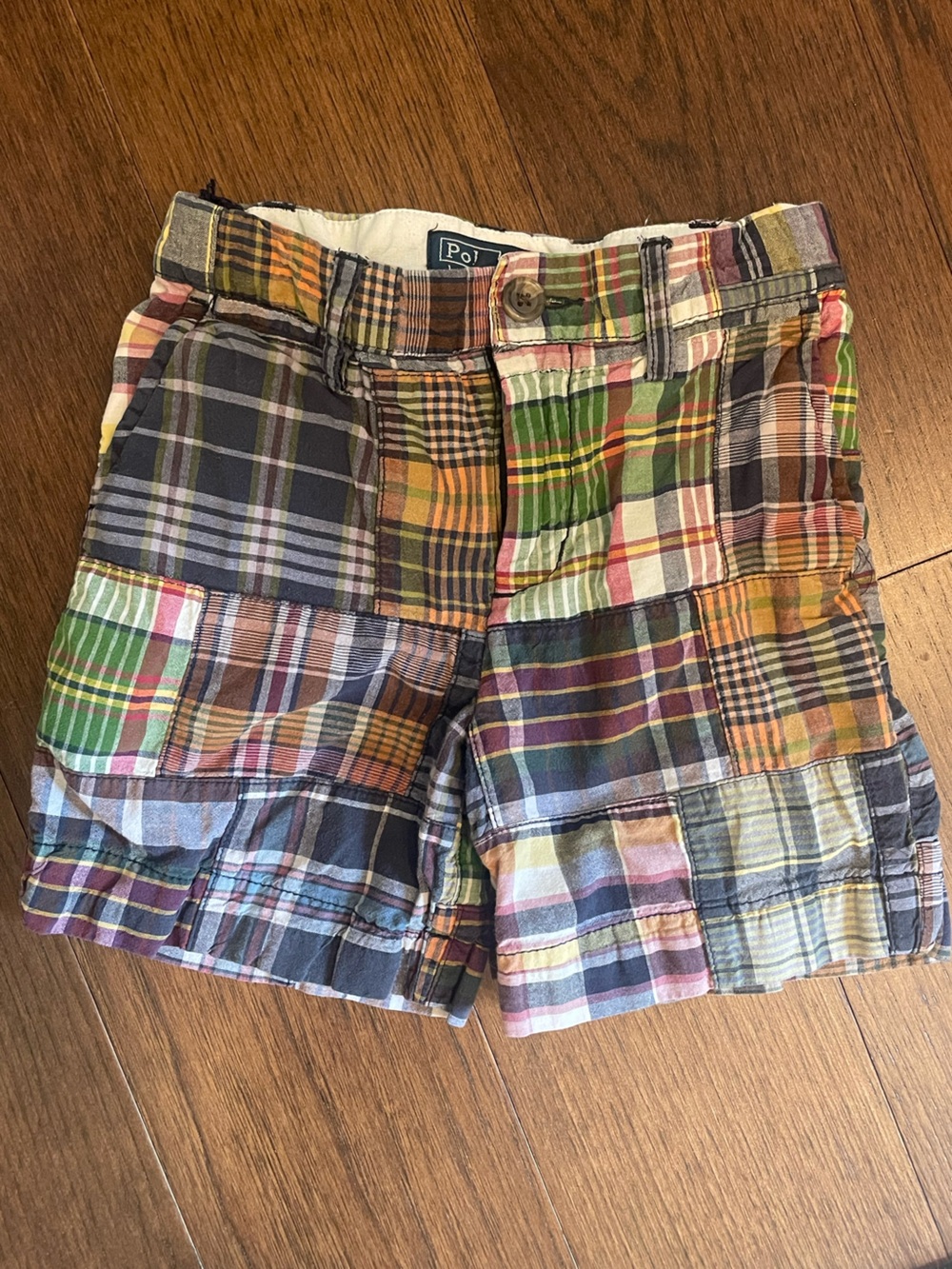 Polo by Ralph Lauren Multicolor Patchwork Plaid Shorts